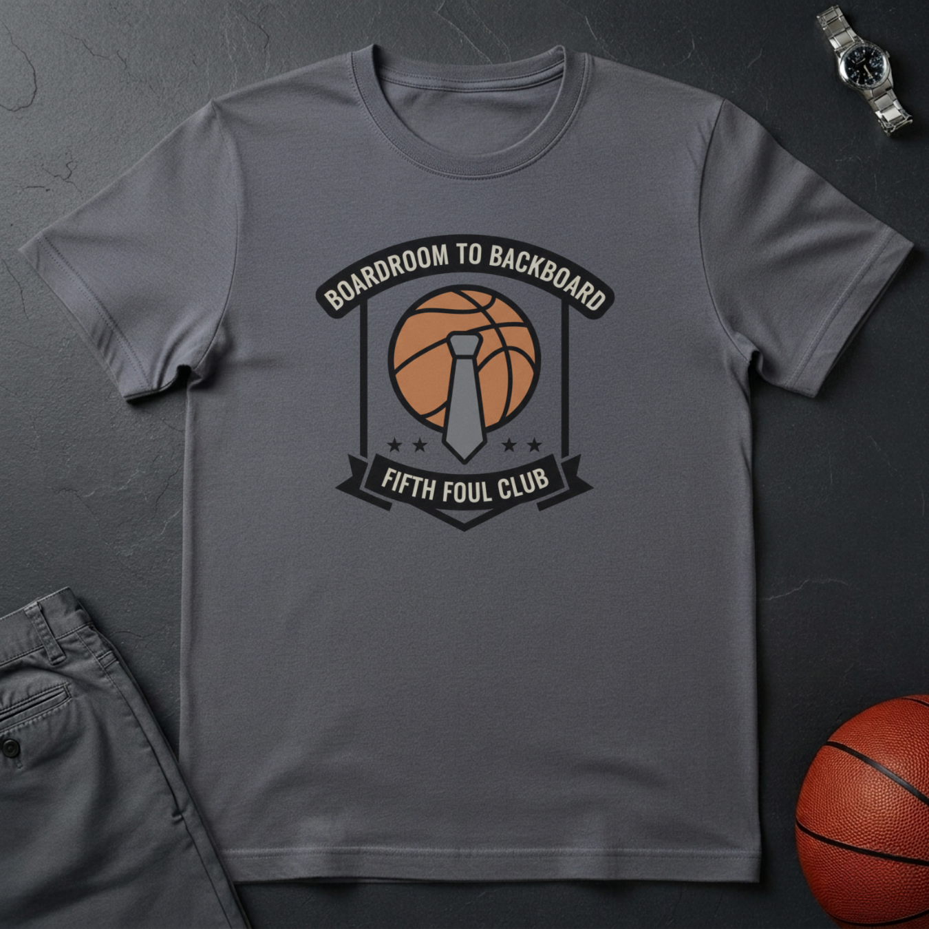 Boardroom To Backboard T-Shirt
