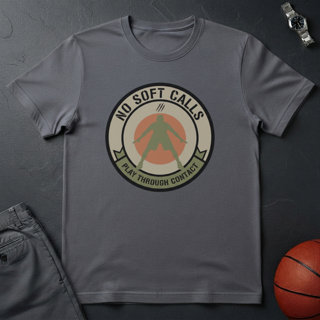 No Soft Calls Play Through Contact T-Shirt