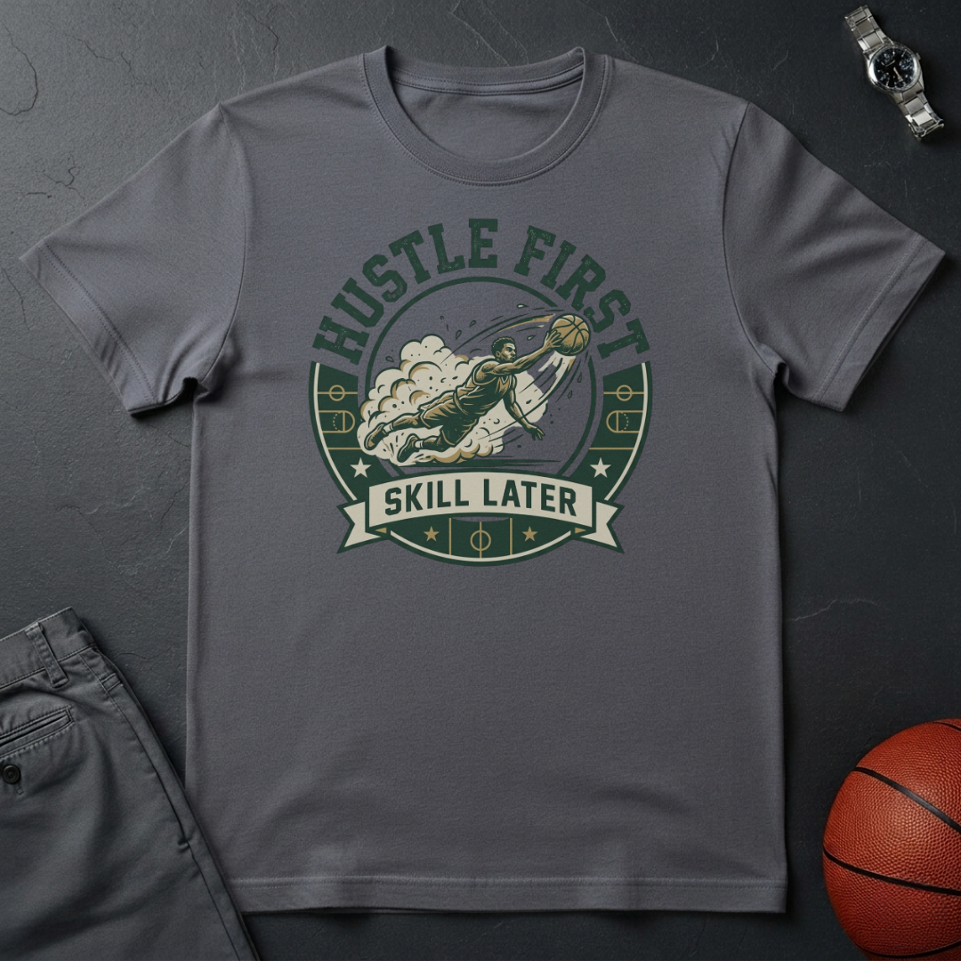 Hustle First Skill Later T-Shirt