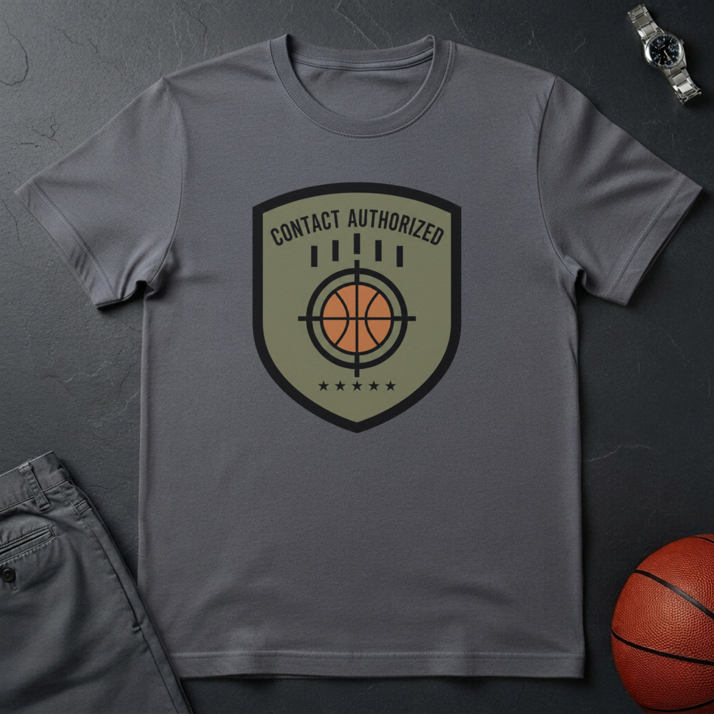 Contact Authorised Badge T-Shirt