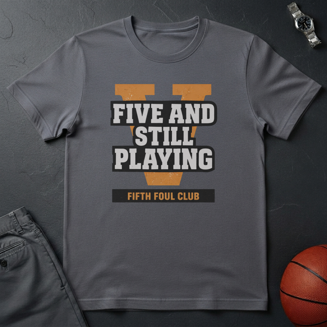 Five & Still Playing T-Shirt
