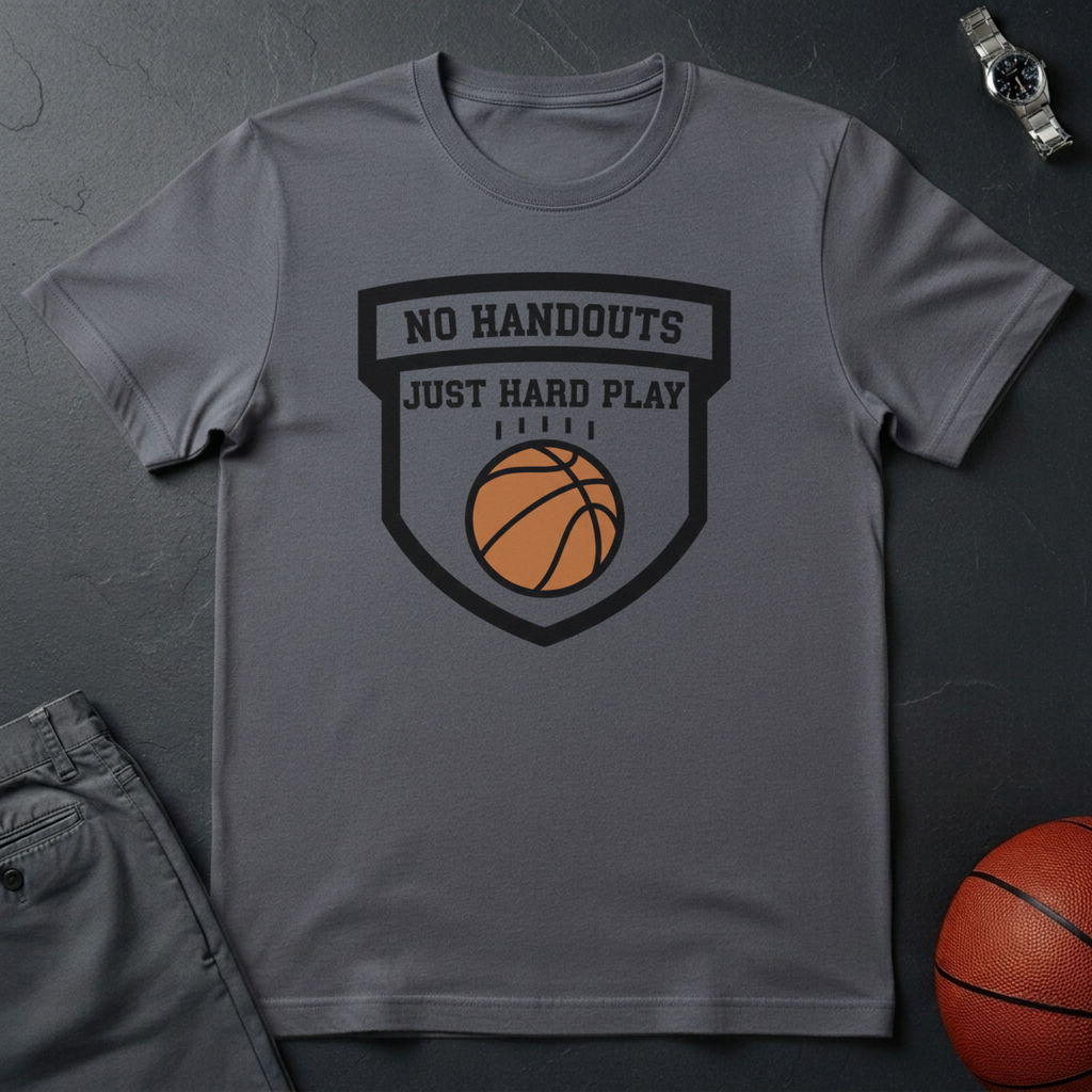 No Handouts Hard Play T-Shirt
