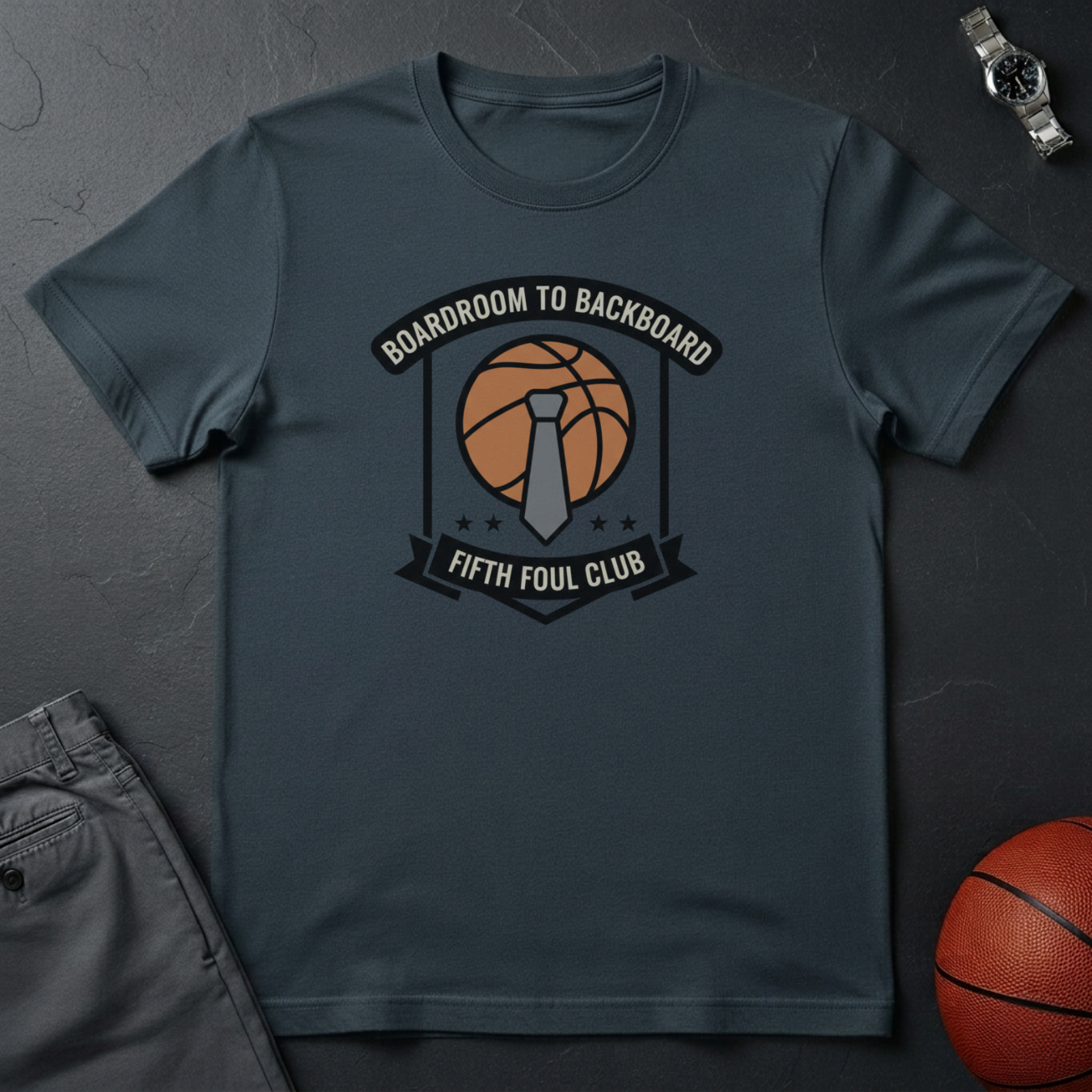 Boardroom To Backboard T-Shirt