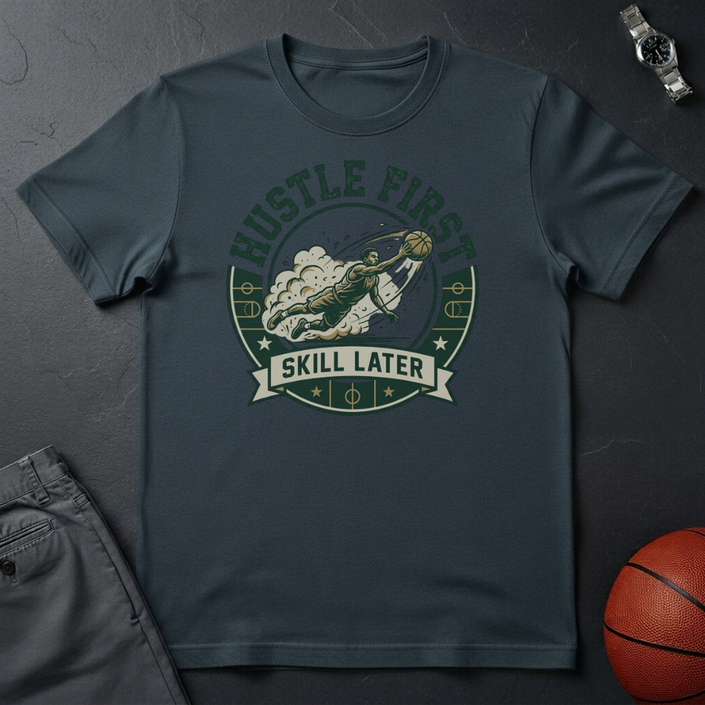 Hustle First Skill Later T-Shirt