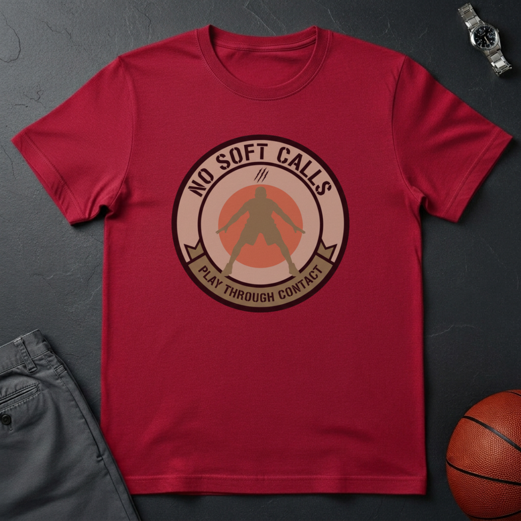 No Soft Calls Play Through Contact T-Shirt