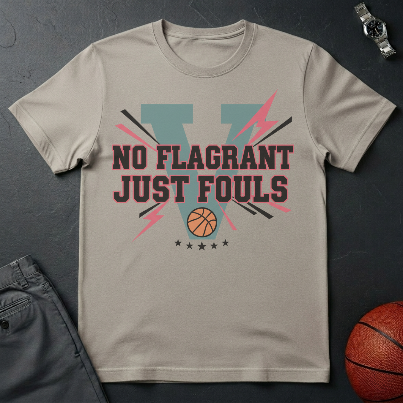 No Flagrant Just Fouls T-Shirt