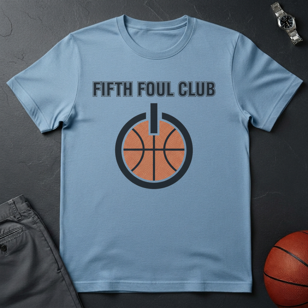 Fifth Foul Power Button T-Shirt