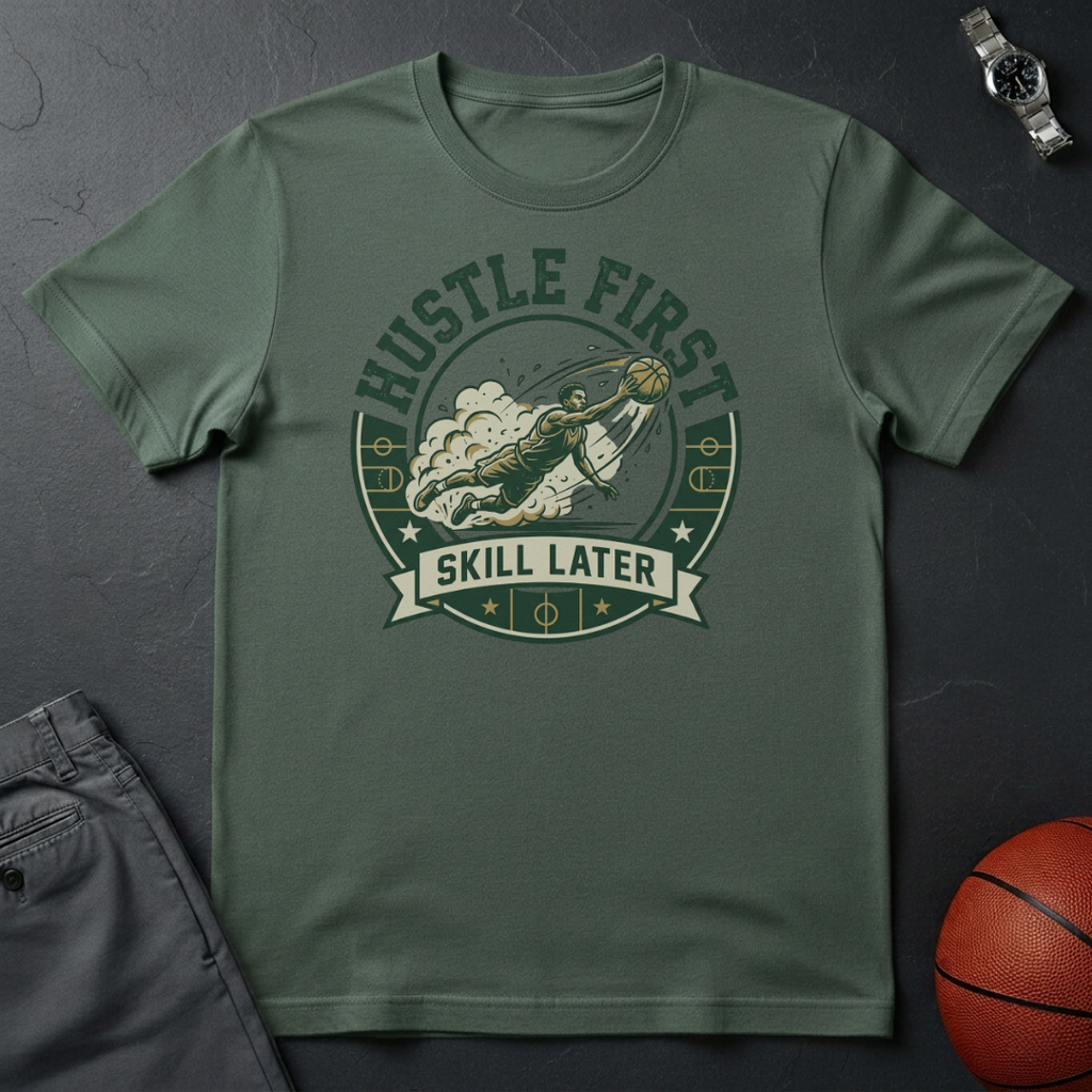 Hustle First Skill Later T-Shirt