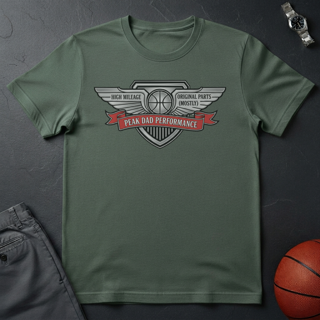 Peak Dad Performance T-Shirt