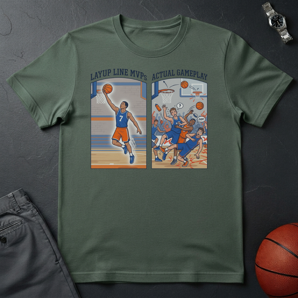 Layup Line MVPs T-Shirt