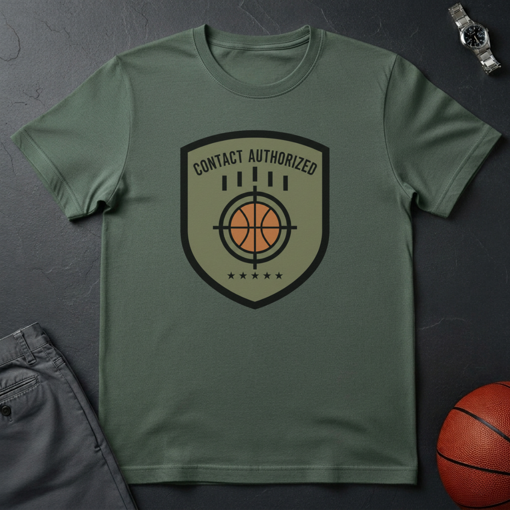 Contact Authorised Badge T-Shirt