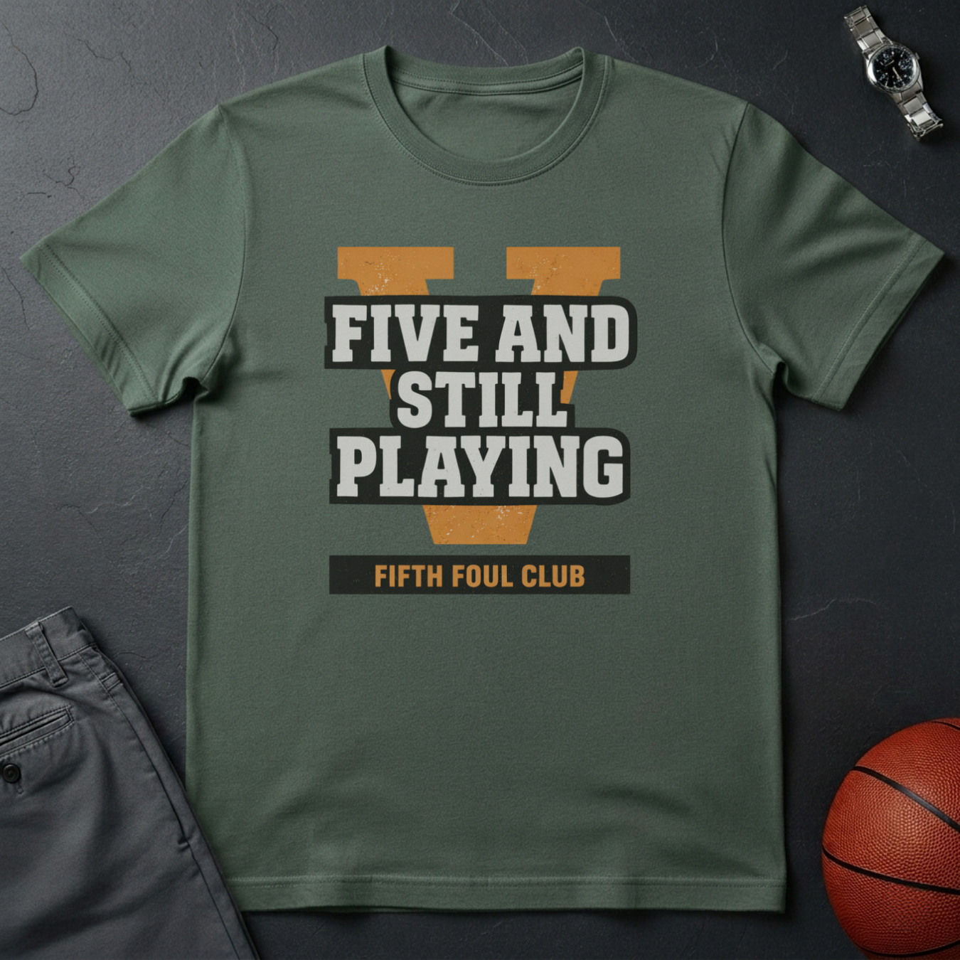 Five & Still Playing T-Shirt
