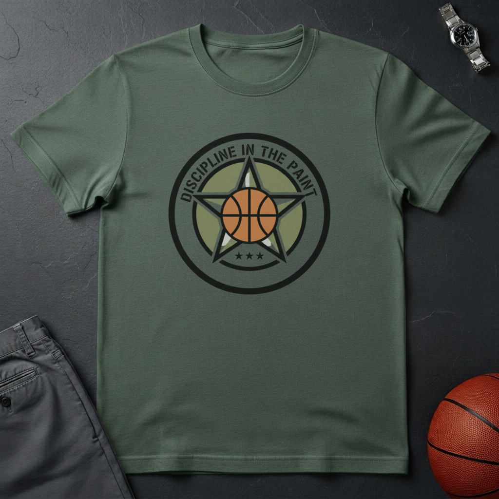 Disciplined In The Paint T-Shirt