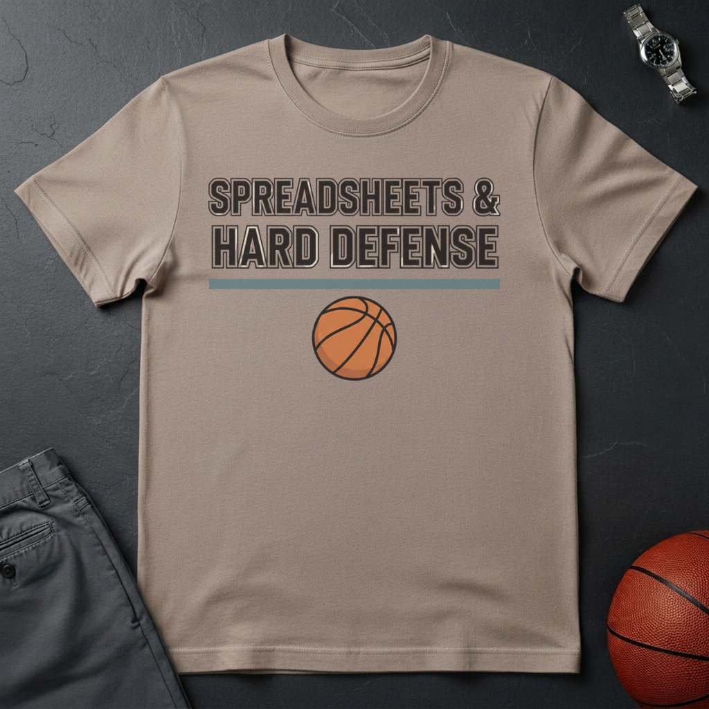 Spreadsheets & Hard Defense T-Shirt