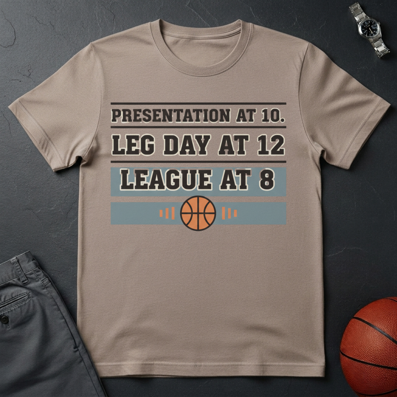 Presentation Leg League T-Shirt