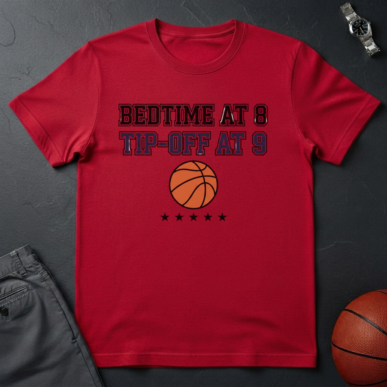 Bedtime 8 TipOff 9 T-Shirt
