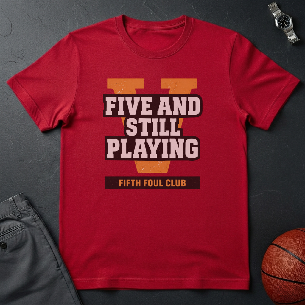 Five & Still Playing T-Shirt
