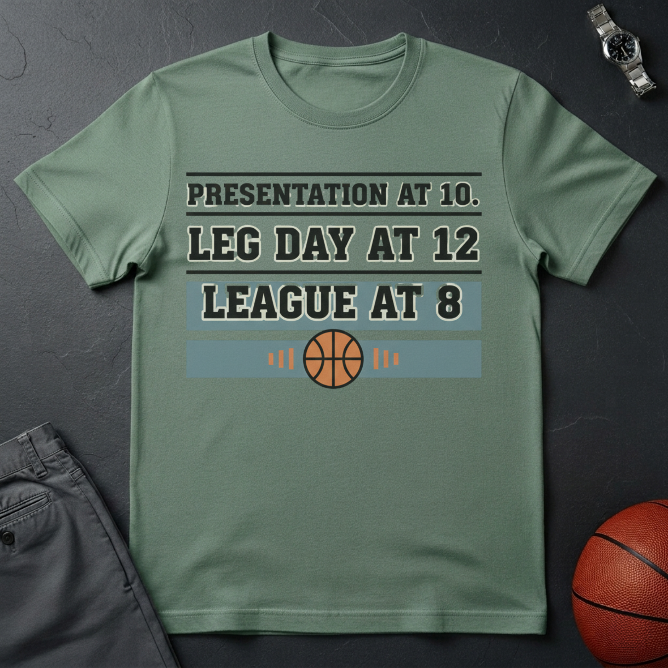 Presentation Leg League T-Shirt