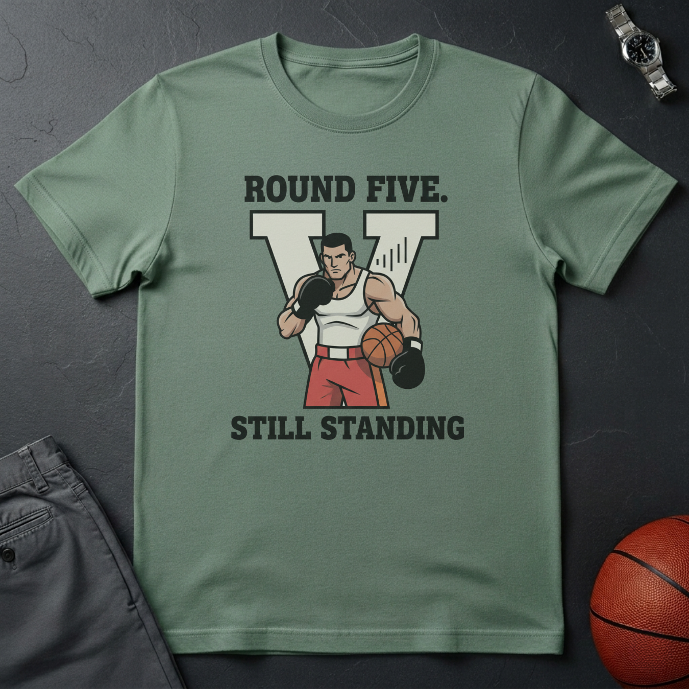 Round 5 Still Playing T-Shirt