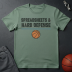 Spreadsheets & Hard Defense T-Shirt