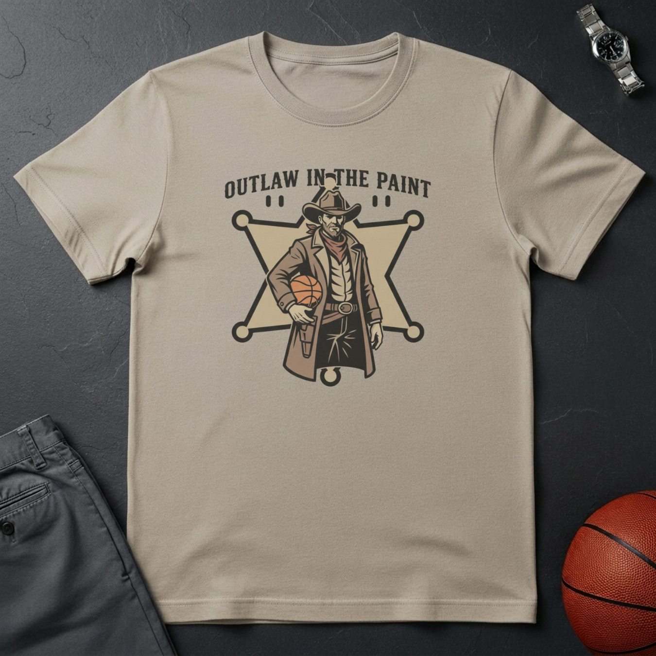 Outlaw In The Paint T-Shirt