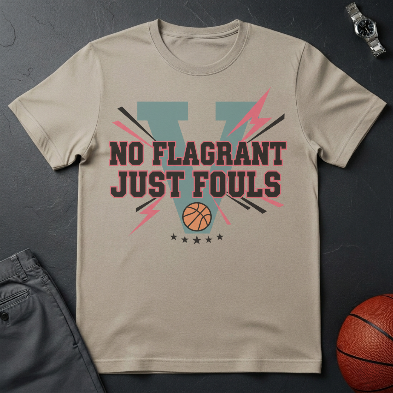 No Flagrant Just Fouls T-Shirt