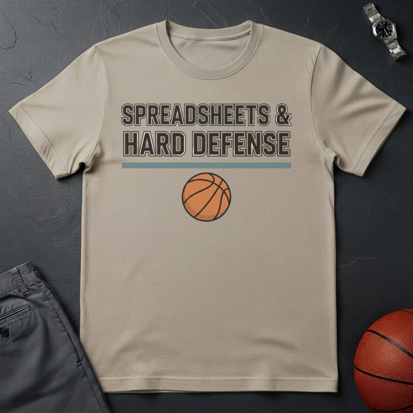 Spreadsheets & Hard Defense T-Shirt