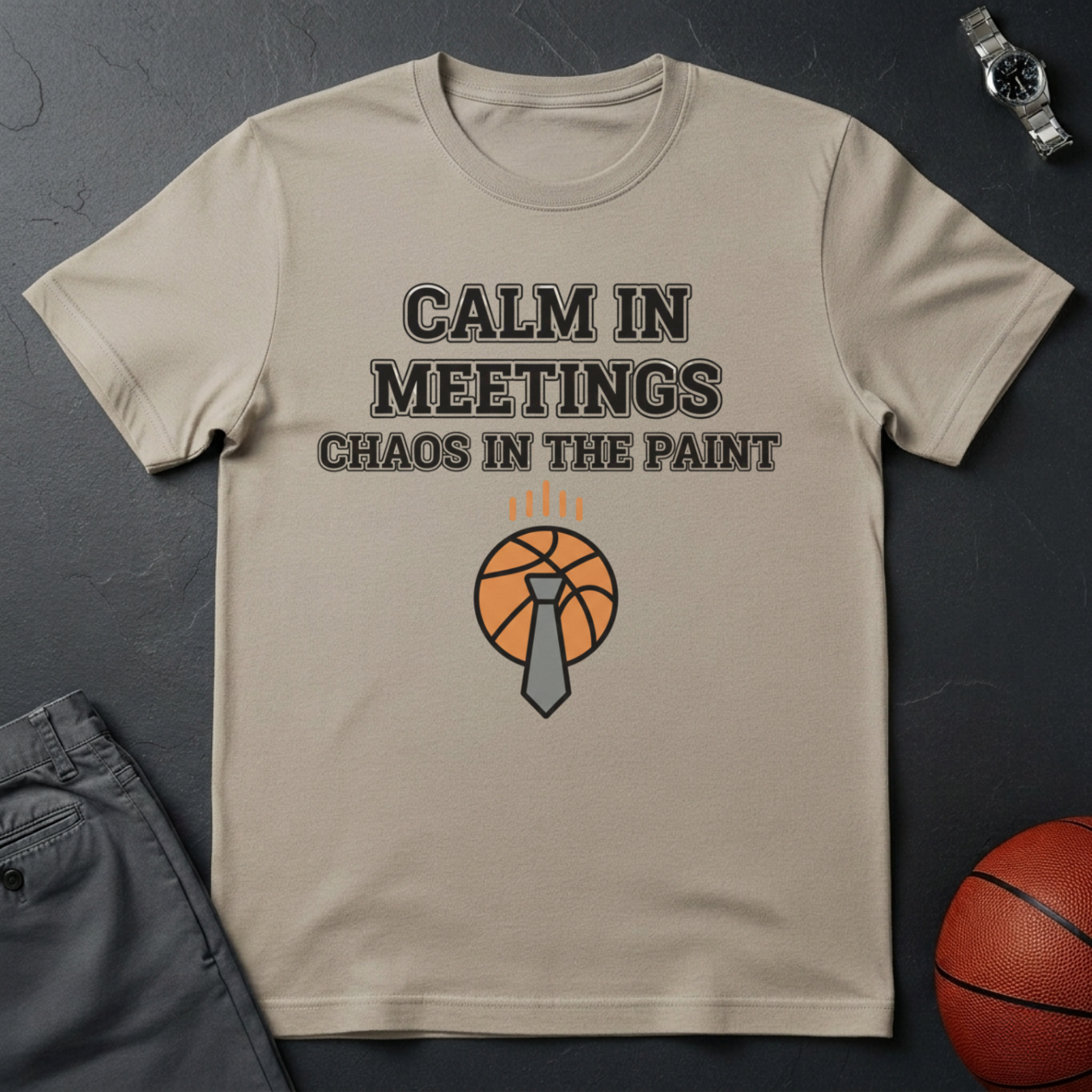 Calm Meetings Paint Chaos T-Shirt