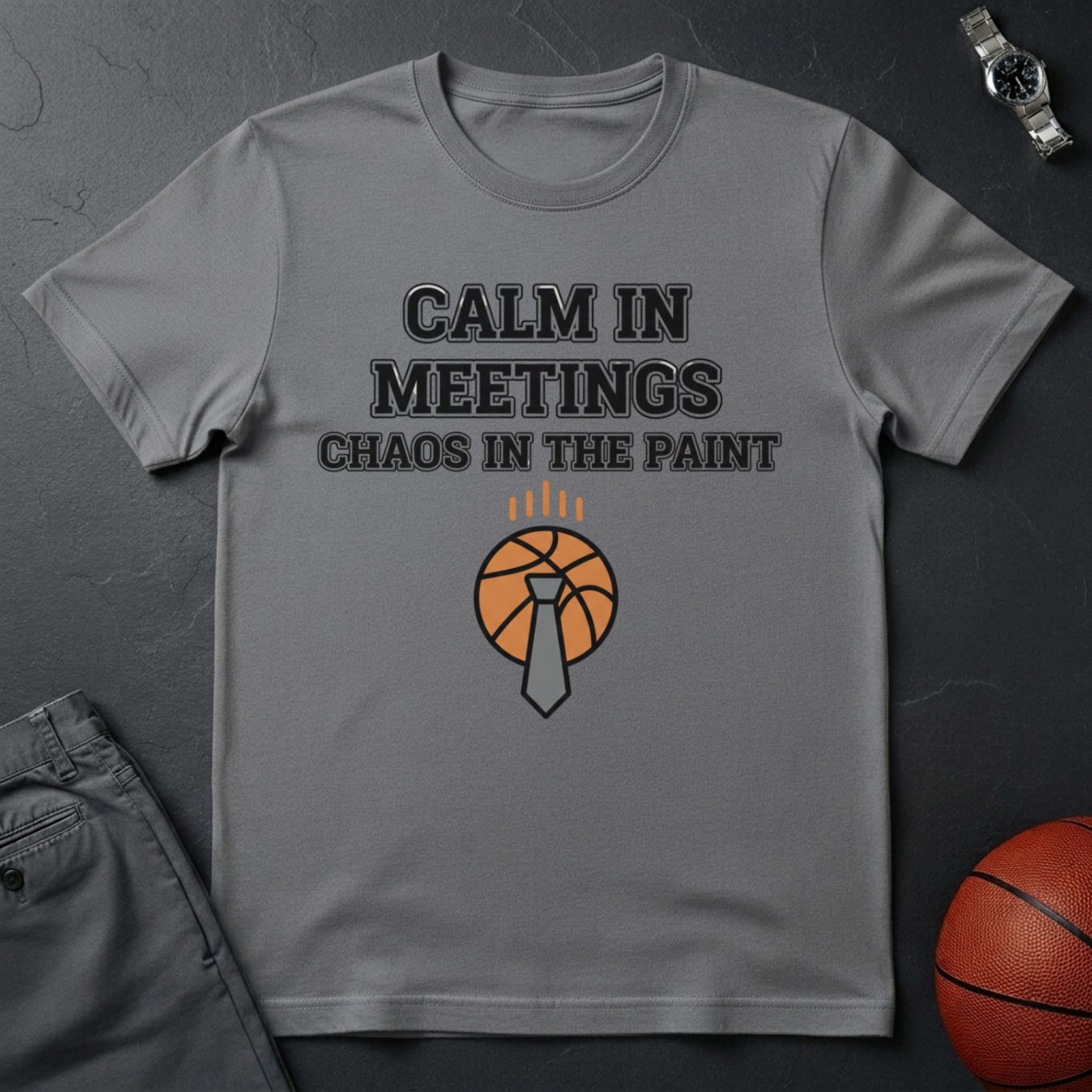 Calm Meetings Paint Chaos T-Shirt