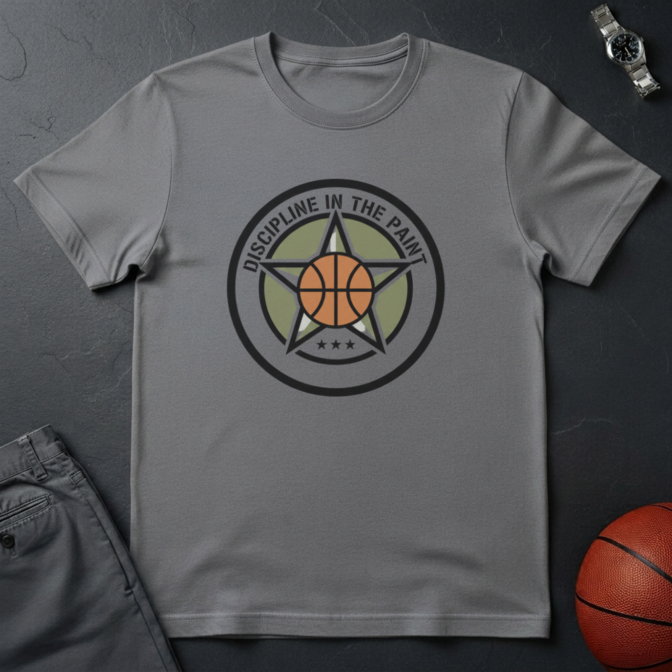 Disciplined In The Paint T-Shirt