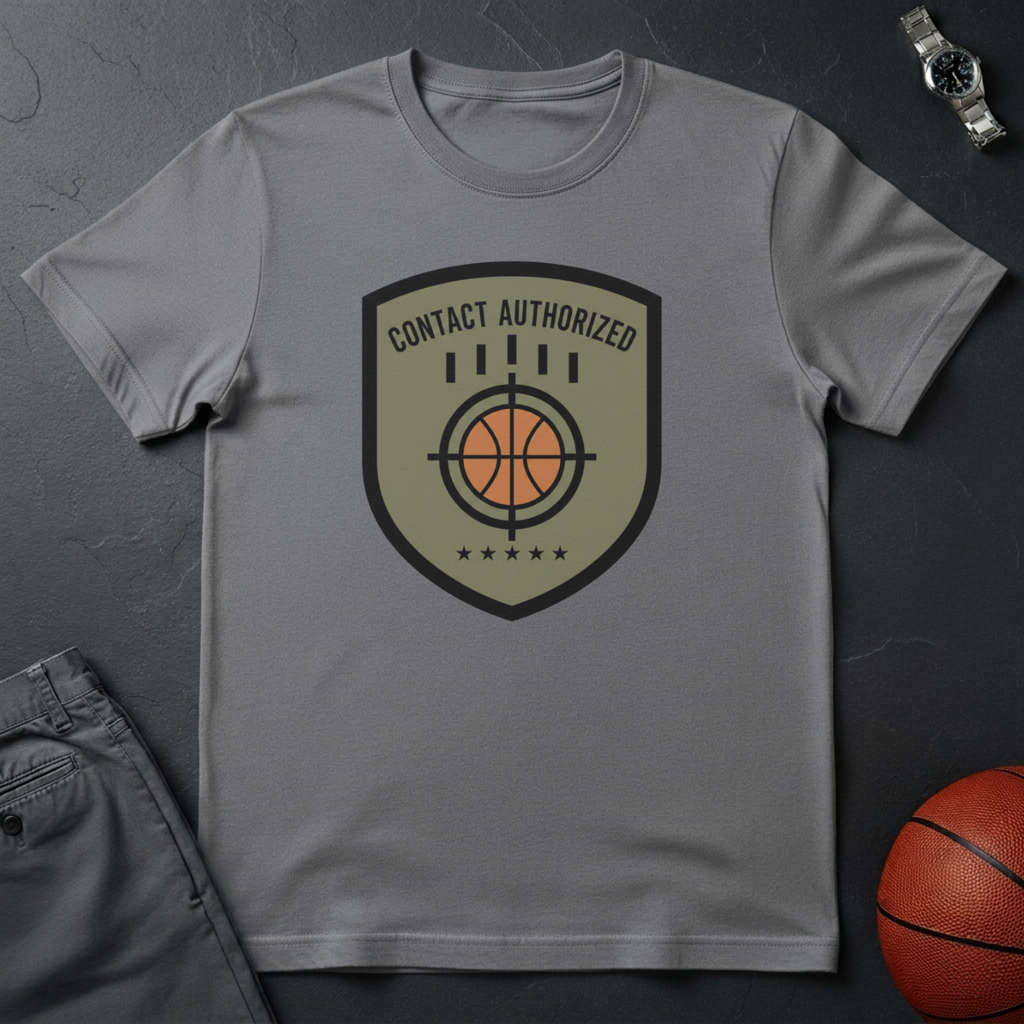 Contact Authorised Badge T-Shirt