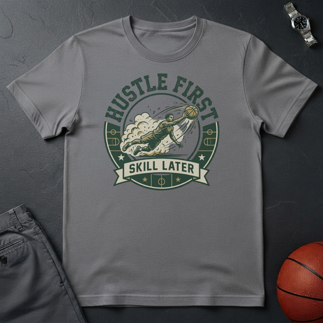 Hustle First Skill Later T-Shirt