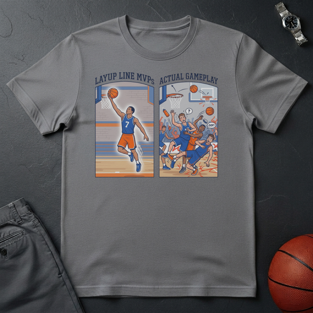 Layup Line MVPs T-Shirt