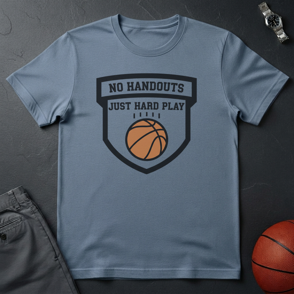 No Handouts Hard Play T-Shirt