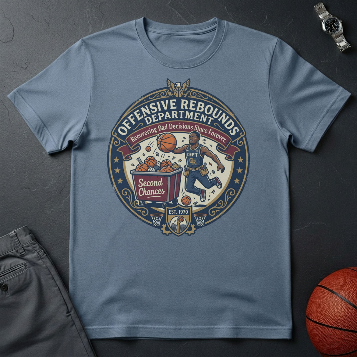 Offensive Rebound Dept T-Shirt
