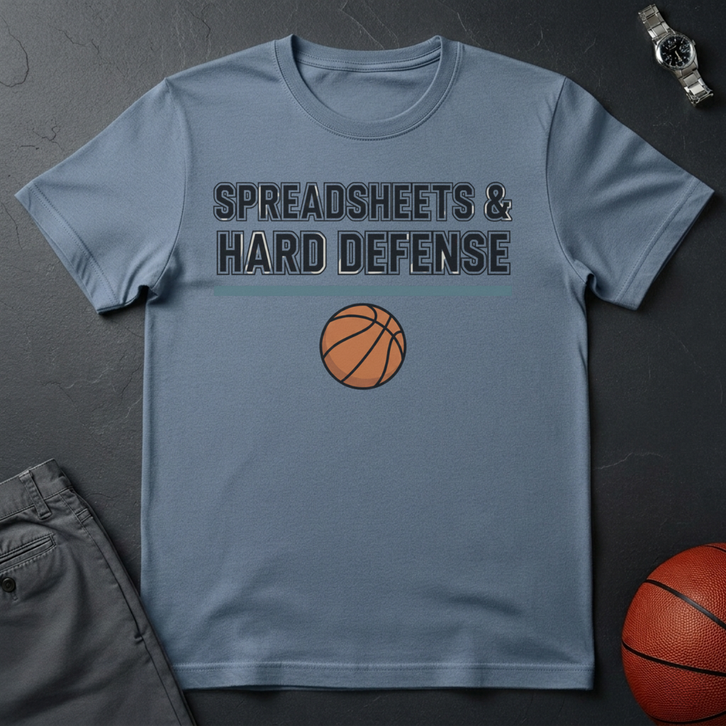 Spreadsheets & Hard Defense T-Shirt
