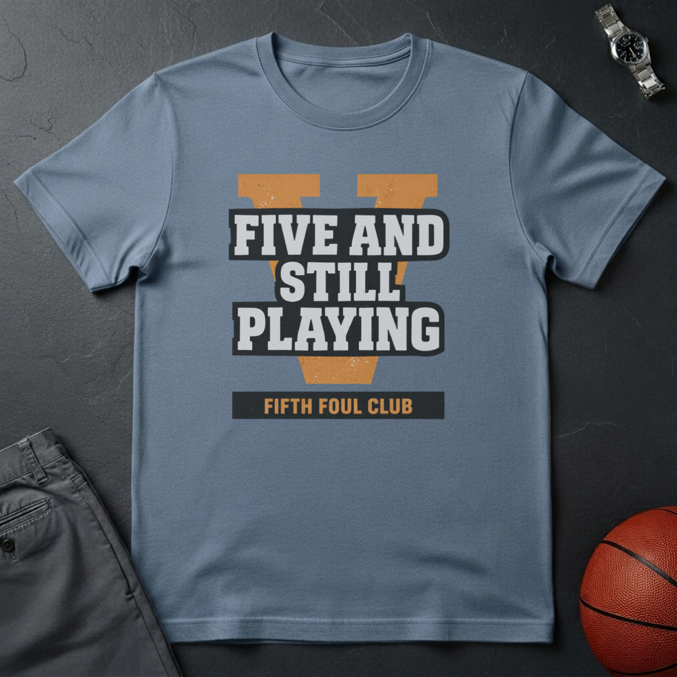 Five & Still Playing T-Shirt