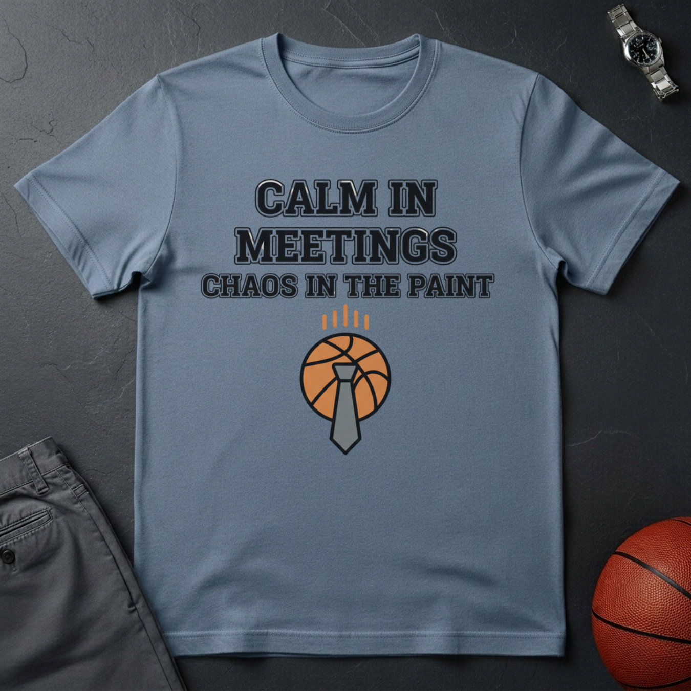 Calm Meetings Paint Chaos T-Shirt