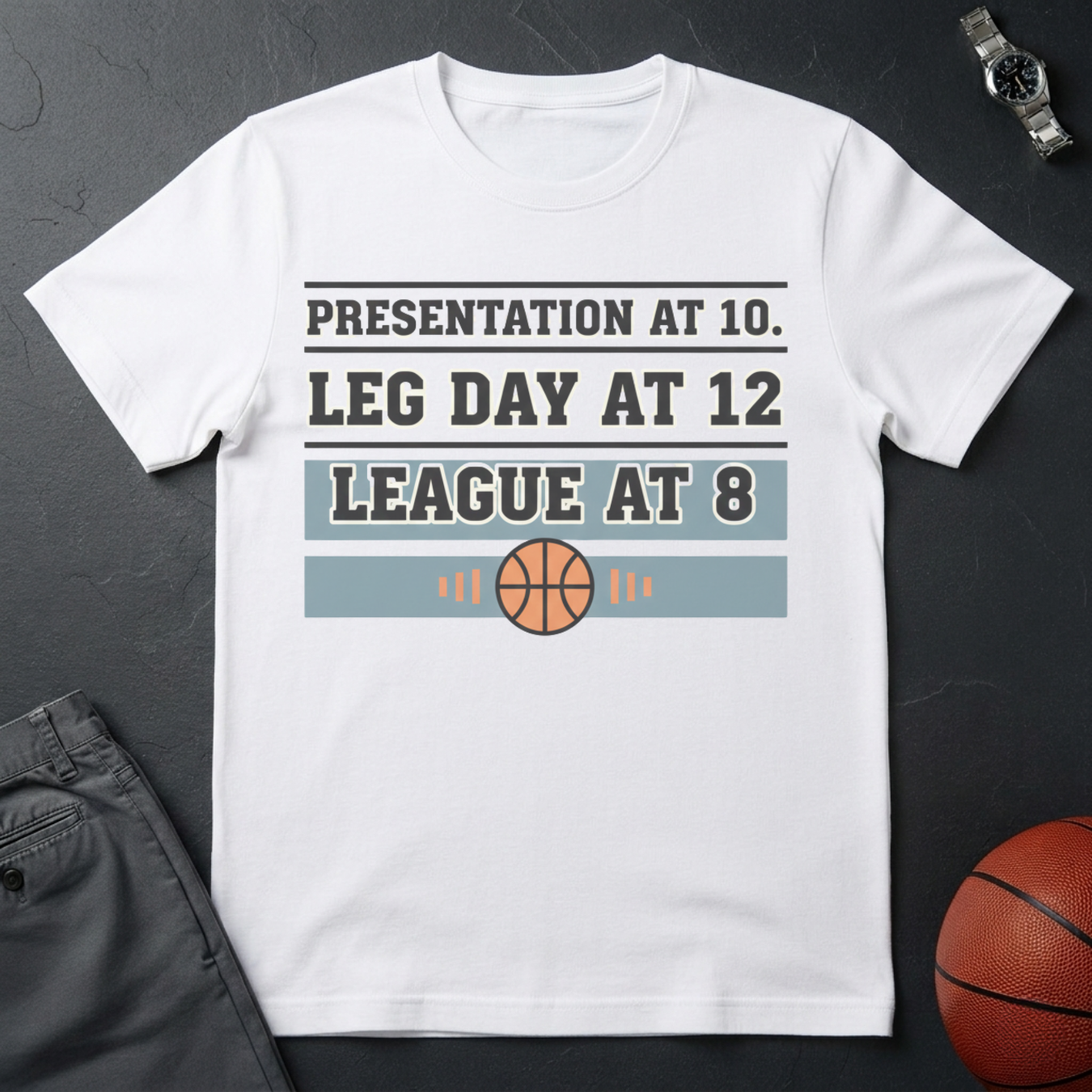 Presentation Leg League T-Shirt