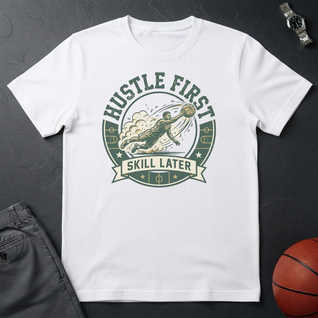 Hustle First Skill Later T-Shirt