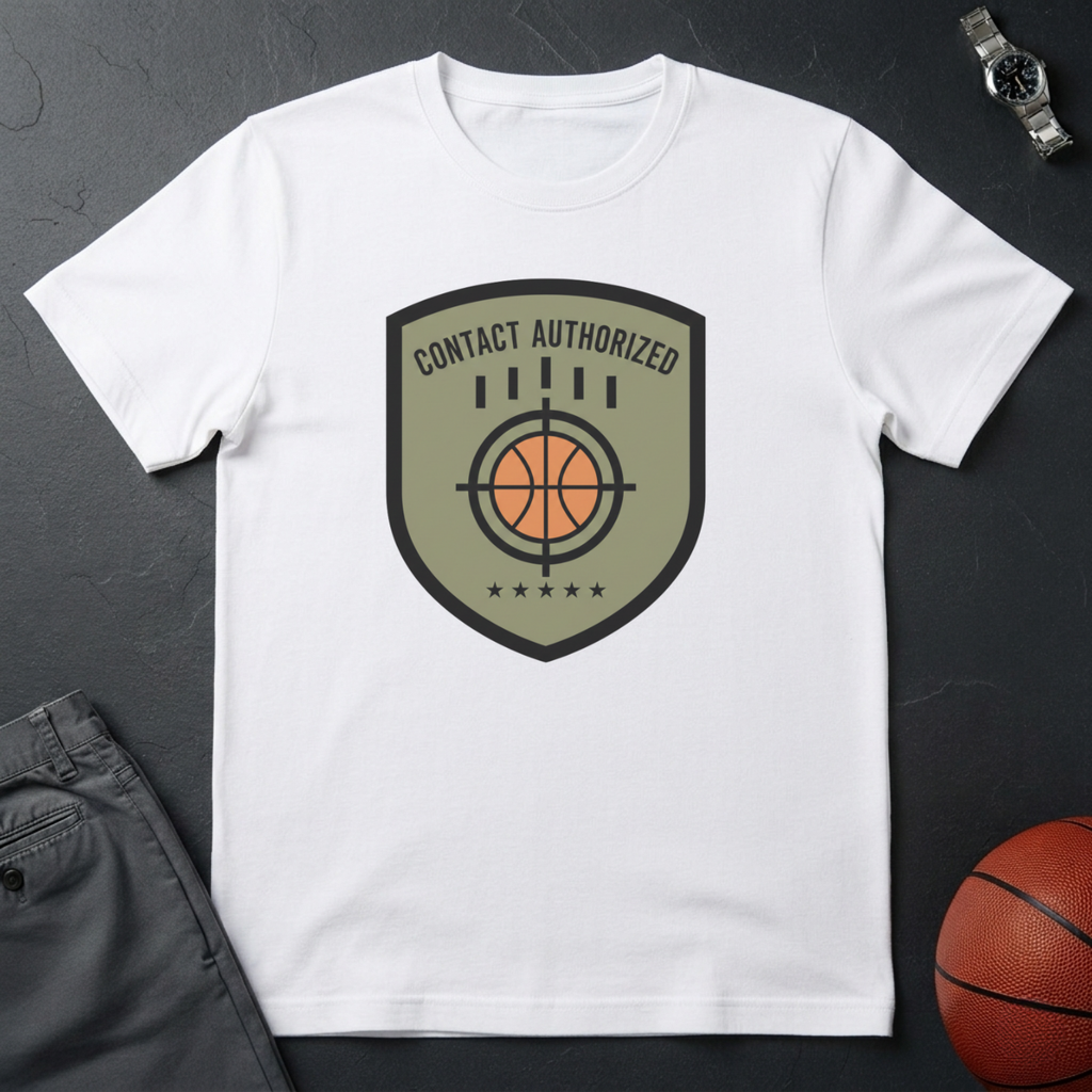 Contact Authorised Badge T-Shirt