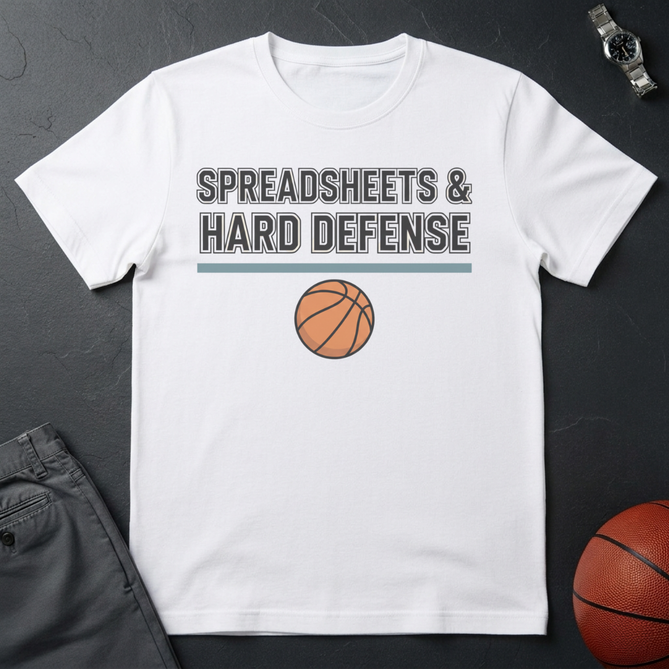 Spreadsheets & Hard Defense T-Shirt